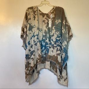 Chico’s Ruana Wrap Kimono One Size Fits All